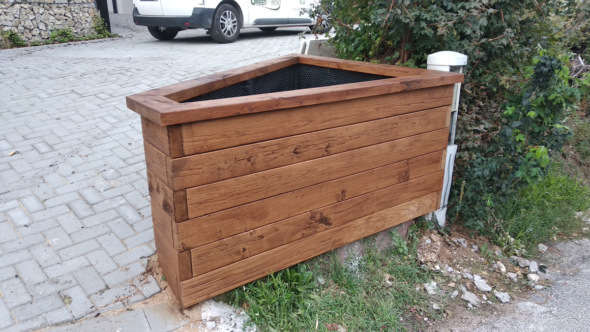 Vyvýšené záhony - klasické